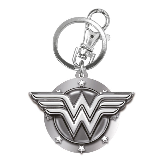 Wonder Woman Logo Pewter Key Chain