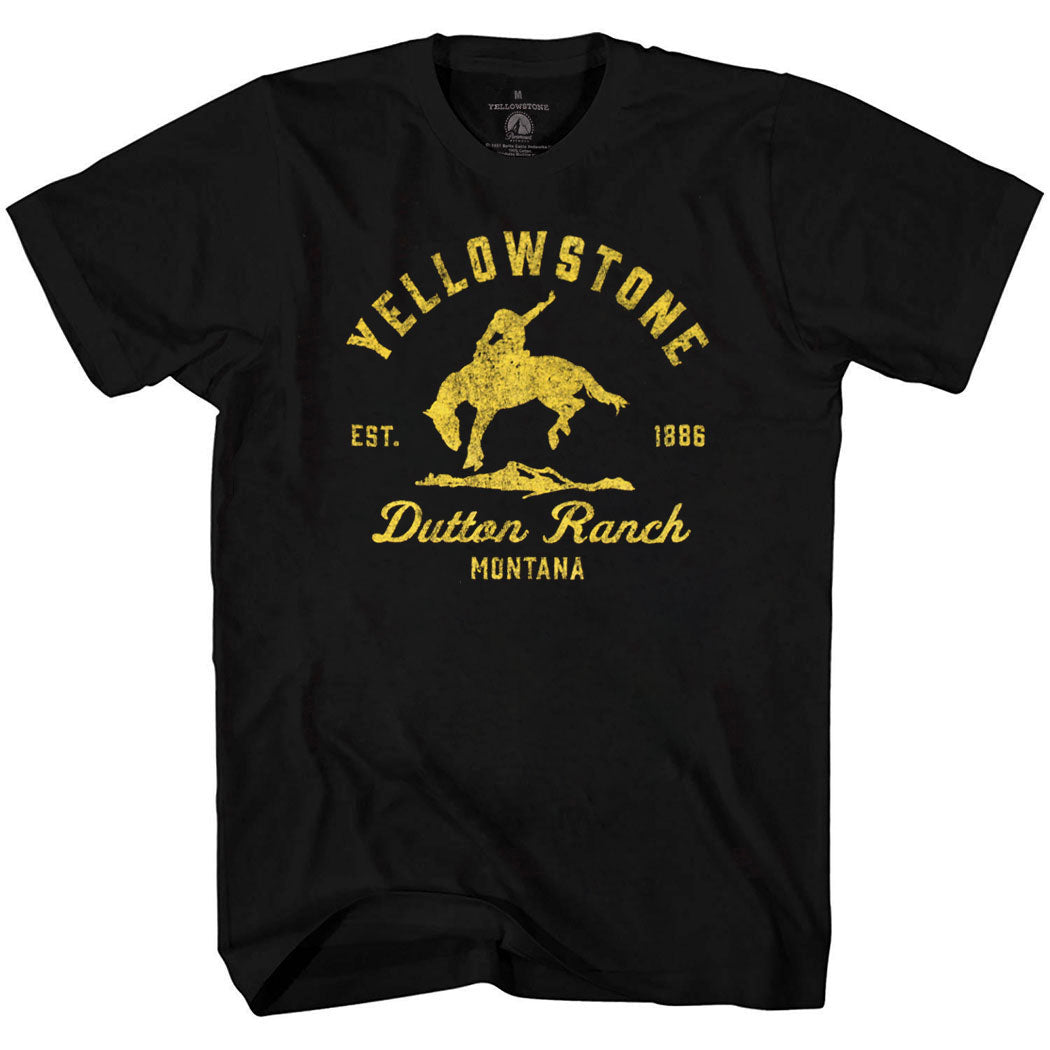 Yellowstone Dutton Ranch Bucking Bronco T-Shirt