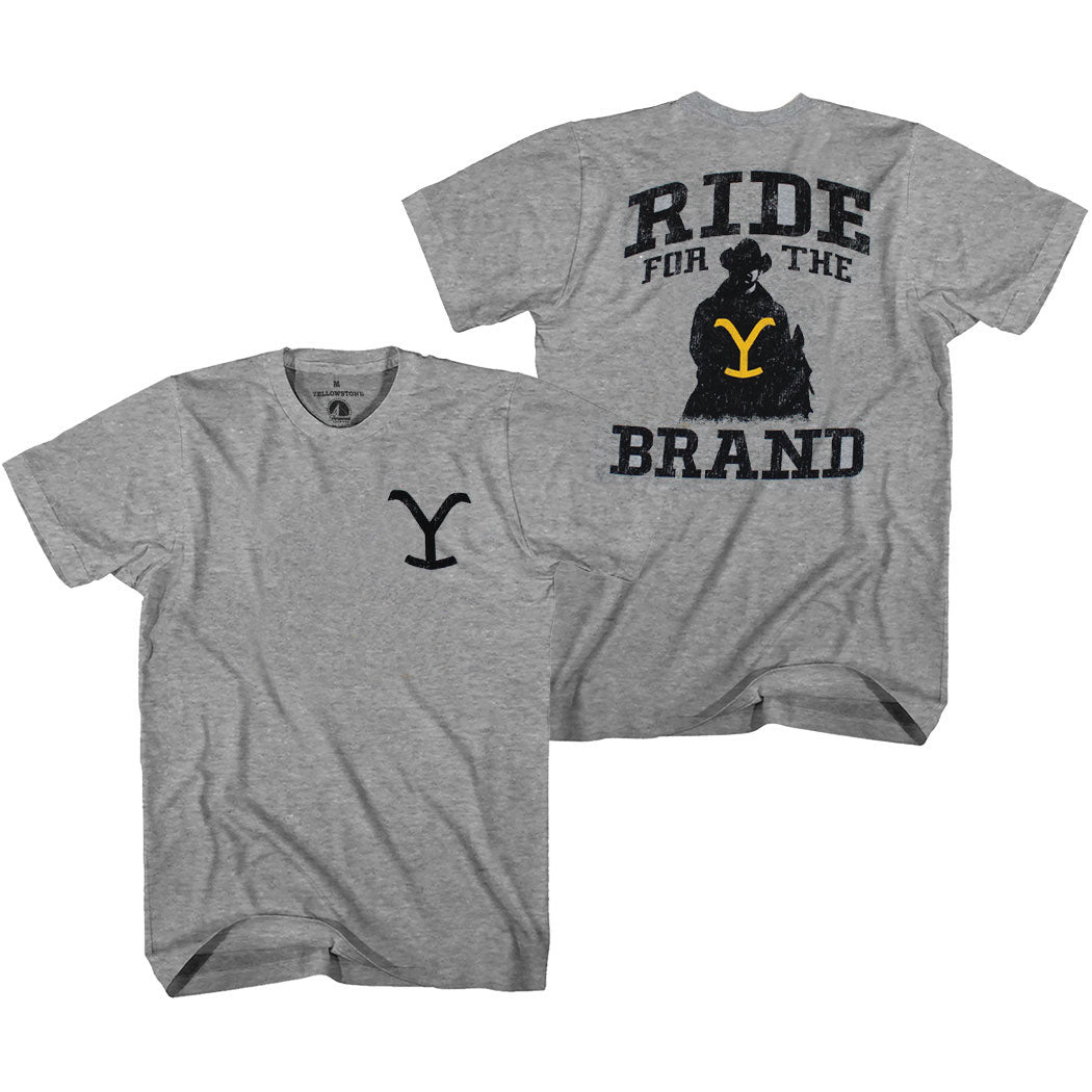 Yellowstone Rip Merch Yellowstone Rip Ride For the Brand T-Shirt β AnimationShops
