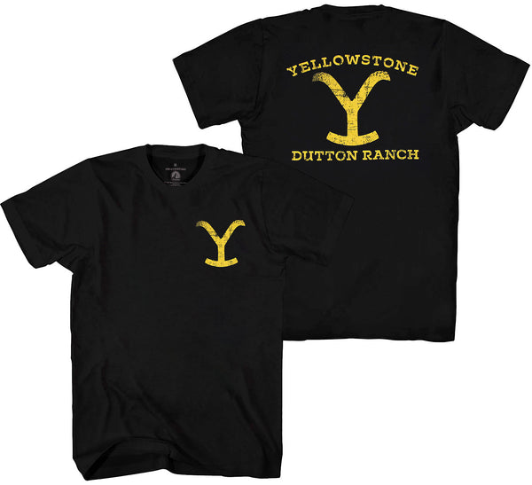 Yellowstone Dutton Ranch Logo T-Shirt – AnimationShops